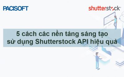 Tìm hiểu 5 cách các nền tảng sáng tạo sử dụng Shutterstock API