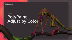 ZBrush 2020 - PolyPaint Adjust by Color