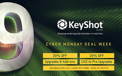 Keyshot 9 | Giảm giá 20% | Áp dụng cho tất cả bản nâng cấp và tiện ích
