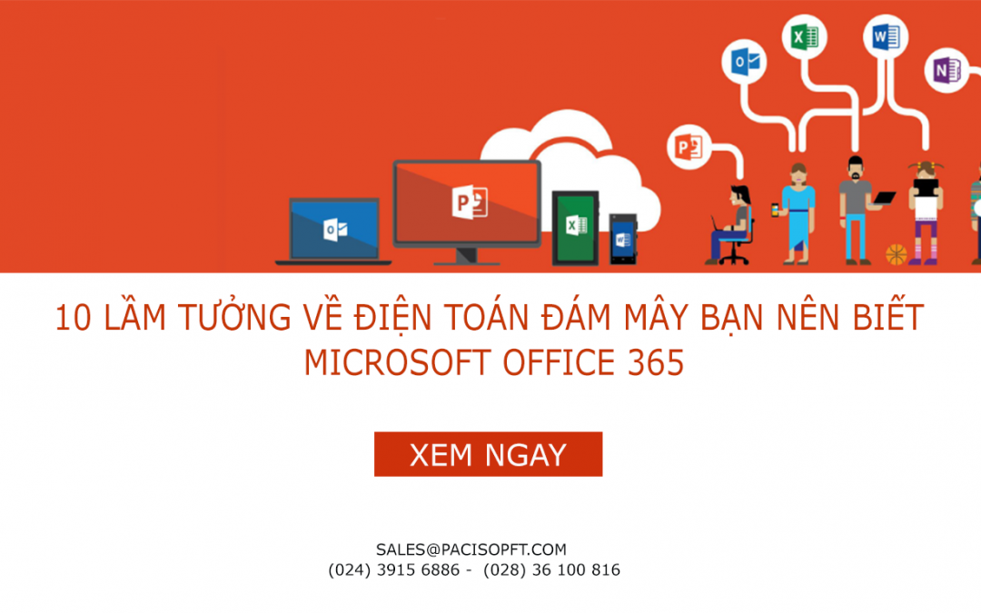 10 lầm tưởng về Điện toán đám mây bạn nên biết | Microsoft Office 365