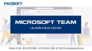 Micosoft Team - Ưu đãi mùa COVID