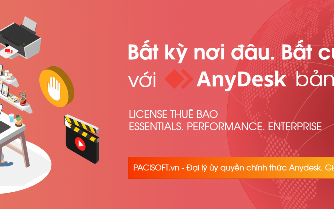 Phần mềm Anydesk bản quyền (Gói Essentials, Performance, Enterprise)