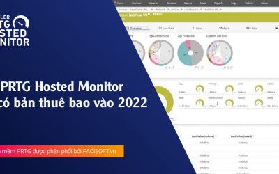 PRTG Hosted Monitor sẽ có bản thuê bao vào 2022
