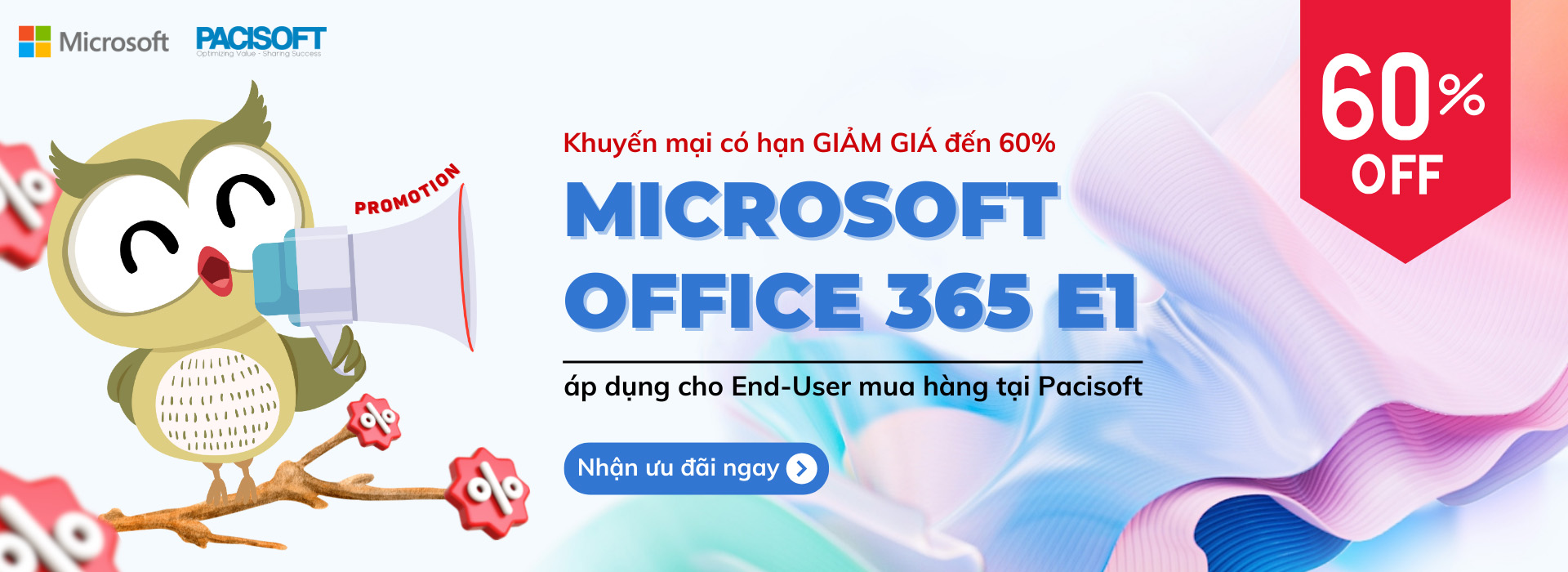 Khuyến mãi 60% Office 365 e1