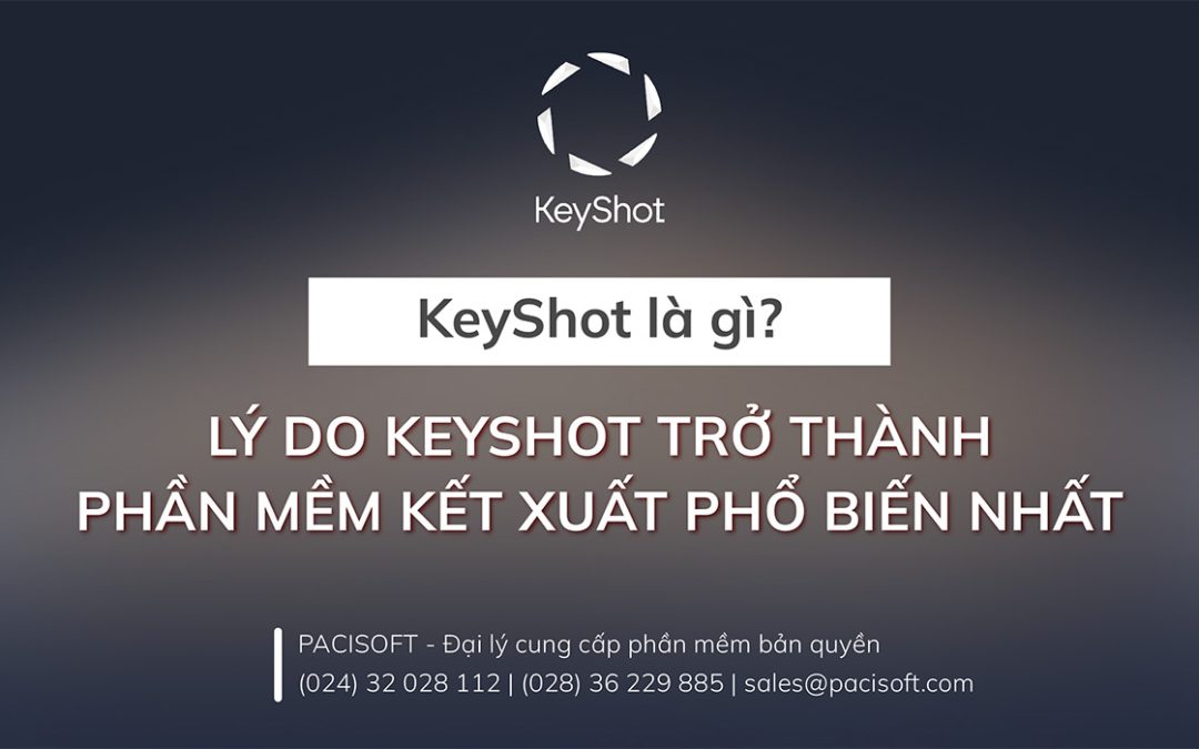 KeyShot là gì? Lý do KeyShot trở thành phần mềm kết xuất sản phẩm phổ biến nhất