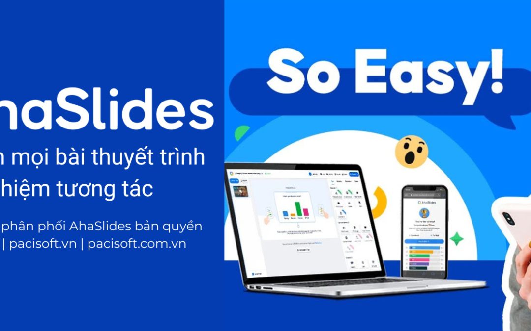 AhaSlides bản quyền: Công cụ biến mọi bài thuyết trình thành trải nghiệm tương tác