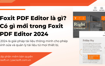 PDF Foxit Editor là gì? Có gì mới trong PDF Foxit Editor 2024
