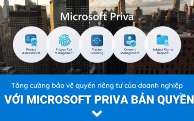 Tăng cường bảo vệ quyền riêng tư của doanh nghiệp với Microsoft Priva bản quyền