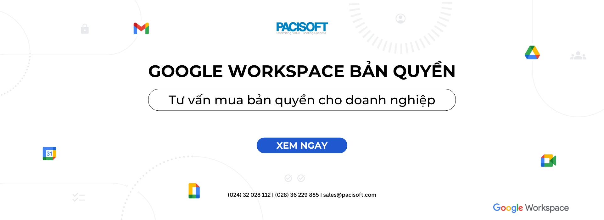 Tư vấn mua Google Workspace bản quyền