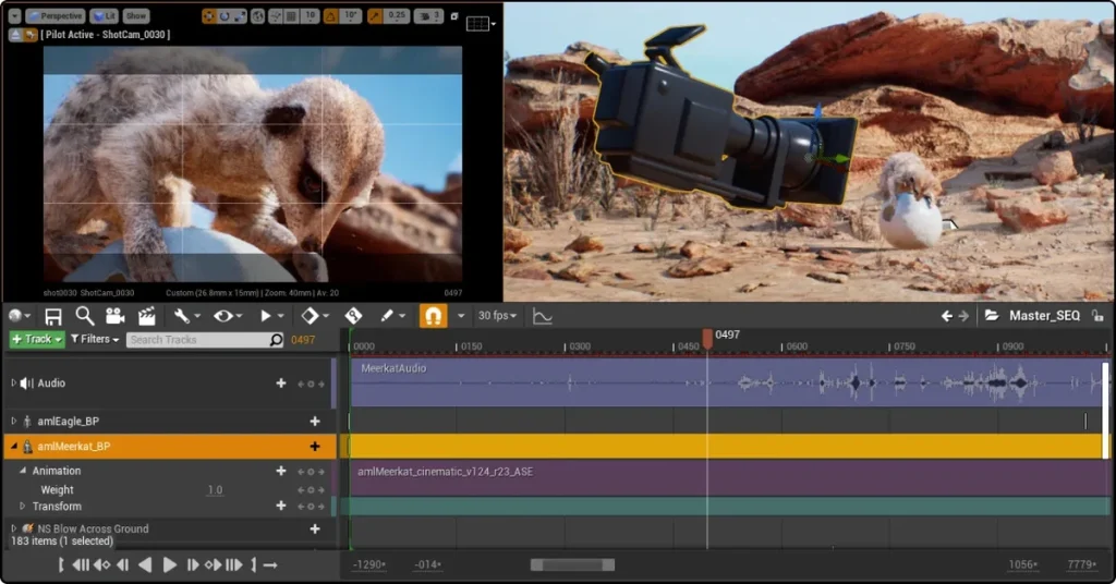 UNREAL ENGINE sequencer_screenshot