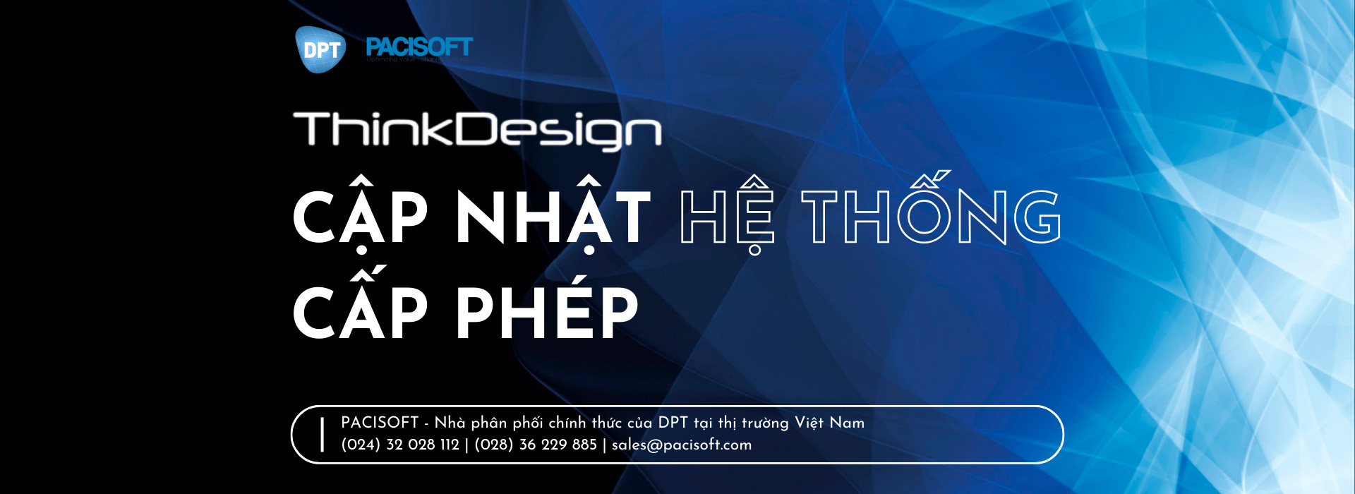 thinkdesign cap nhat he thong cap phep