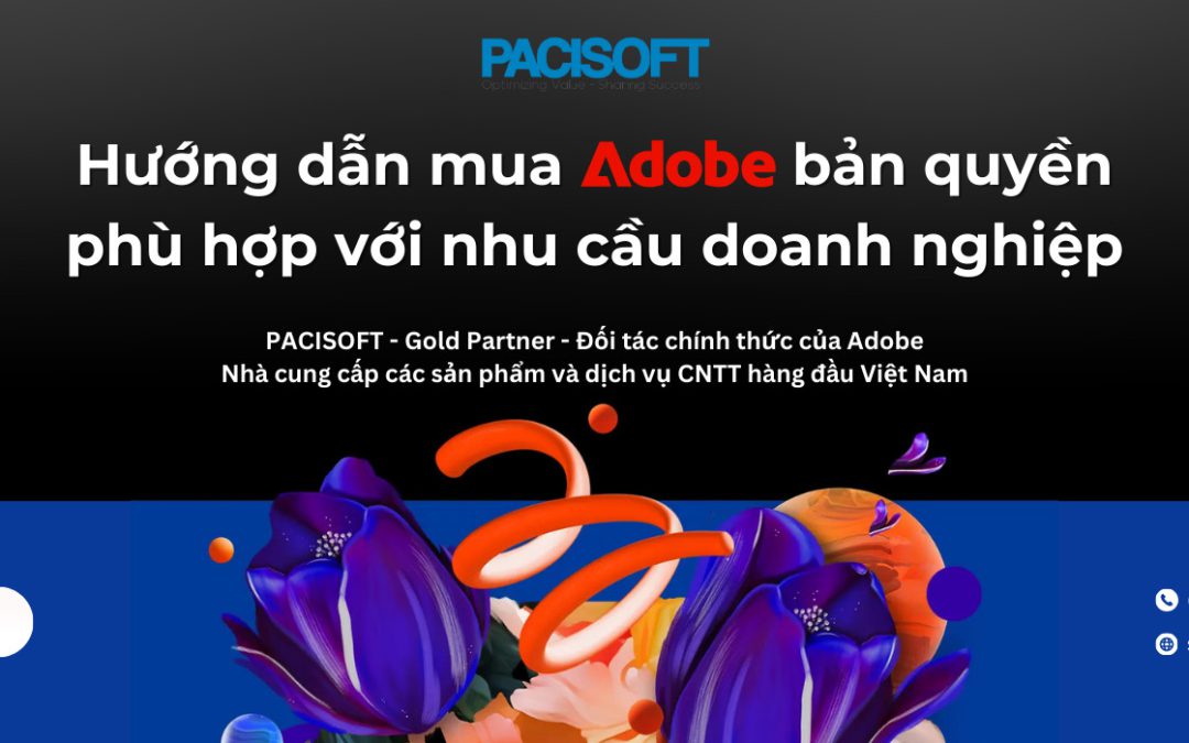 Hướng dẫn/ Tư vấn mua Adobe bản quyền phù hợp với nhu cầu doanh nghiệp