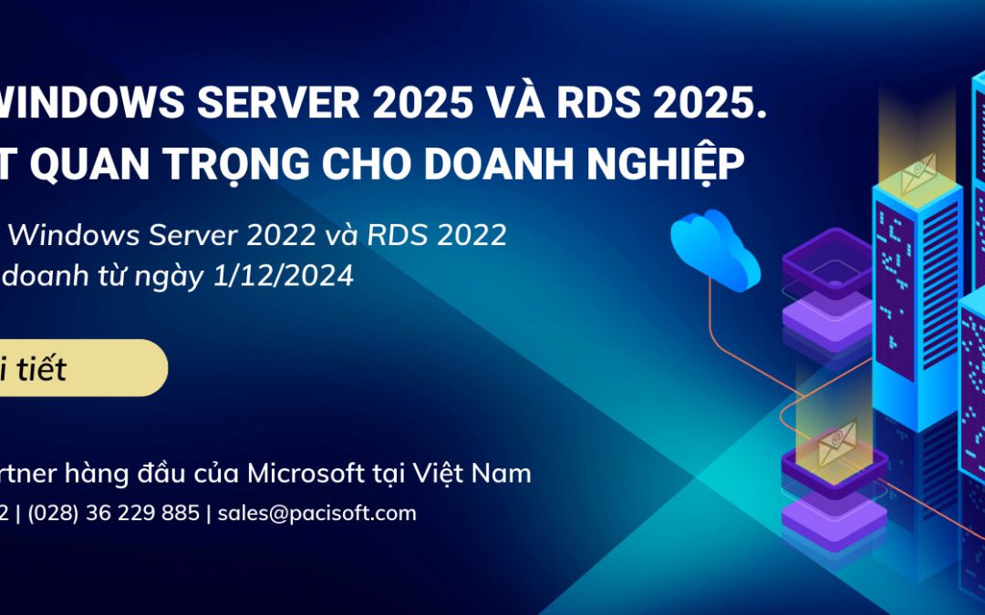 Ra mắt Windows Server 2025 và RDS 2025. Cập nhật quan trọng cho doanh nghiệp