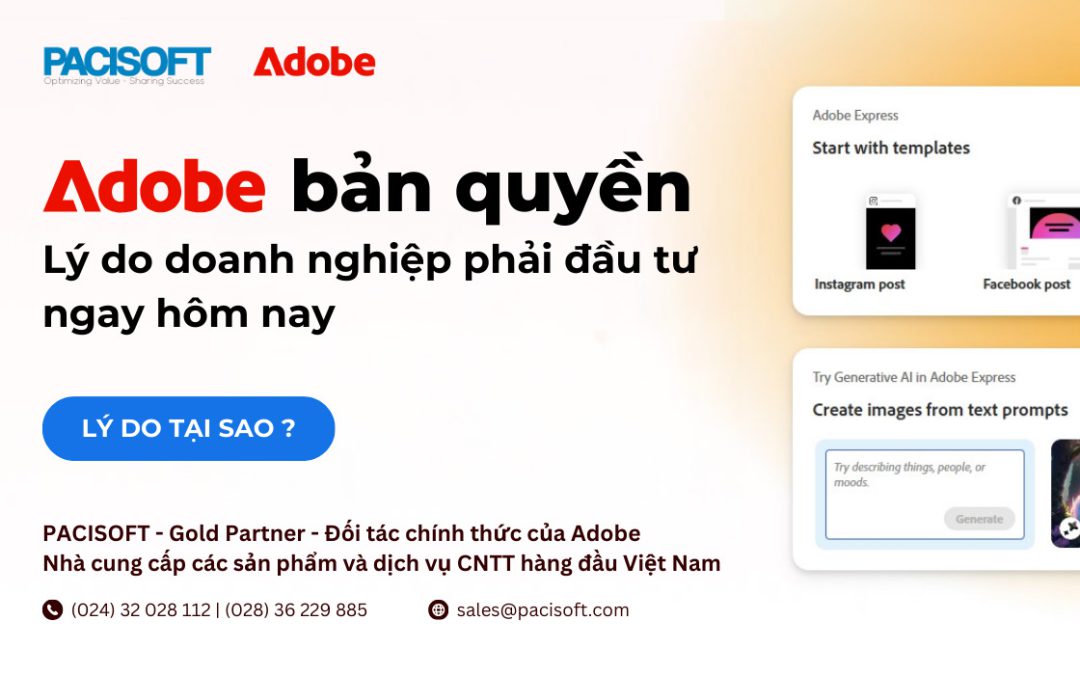 Adobe bản quyền: Lý do doanh nghiệp phải đầu tư ngay