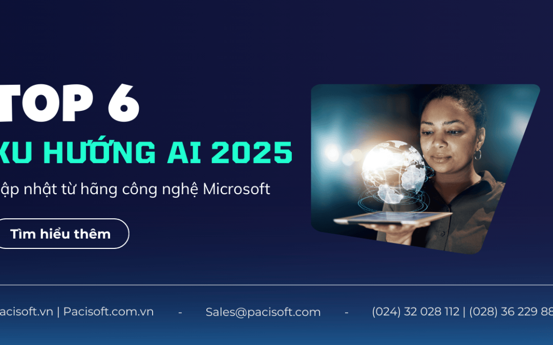 Dự đoán 6 xu hướng của AI trong năm 2025 – Cập nhật từ hãng công nghệ Microsoft