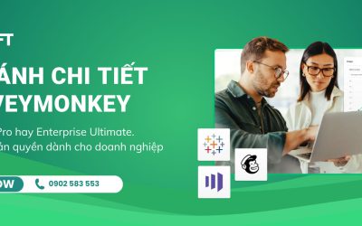 So sánh chi tiết bản quyền giải pháp khảo sát SurveyMonkey. Hướng dẫn mua/bán nhanh chóng tại PACISOFT.