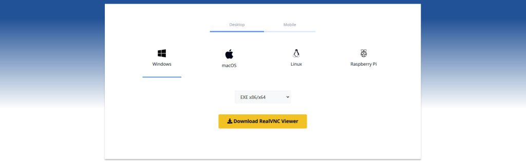  Download RealVNC Viewer